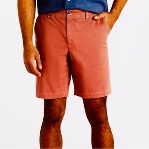Stitch Fix Hawker Rye Essential Wash Chino Shorts 11” Burnt Orange Brick 36-11